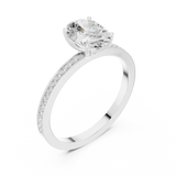 Mens Ring DDLR-1061@7 - White Gold - Image