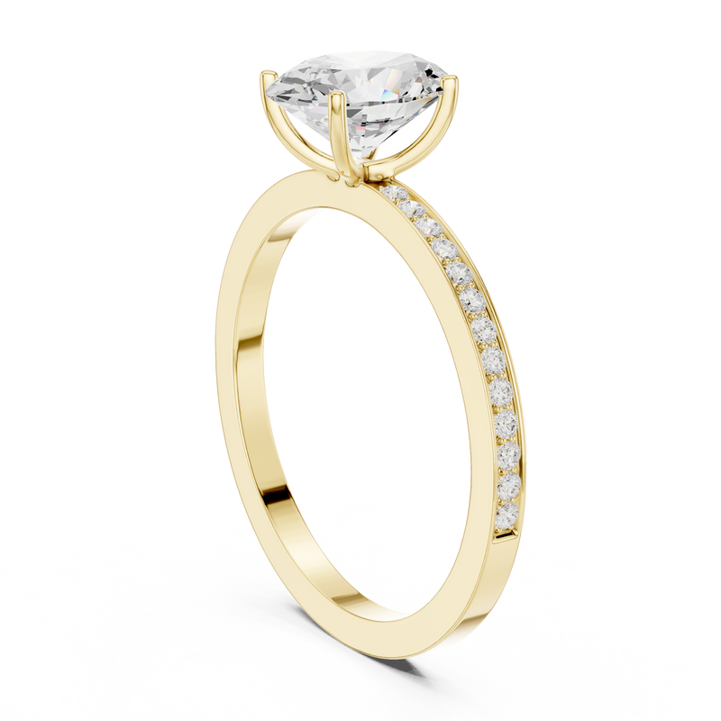 Mens Ring DDLR-1061@7 - Yellow Gold - Image