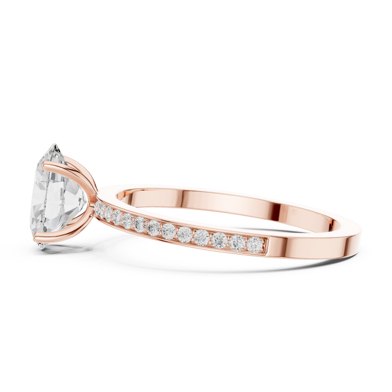 Mens Ring DDLR-1061@7 - Rose Gold - Image