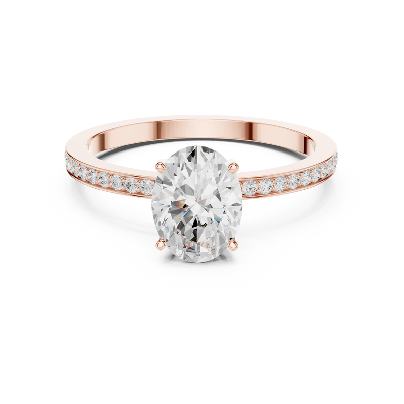 Mens Ring DDLR-1061@7 - Rose Gold - Image