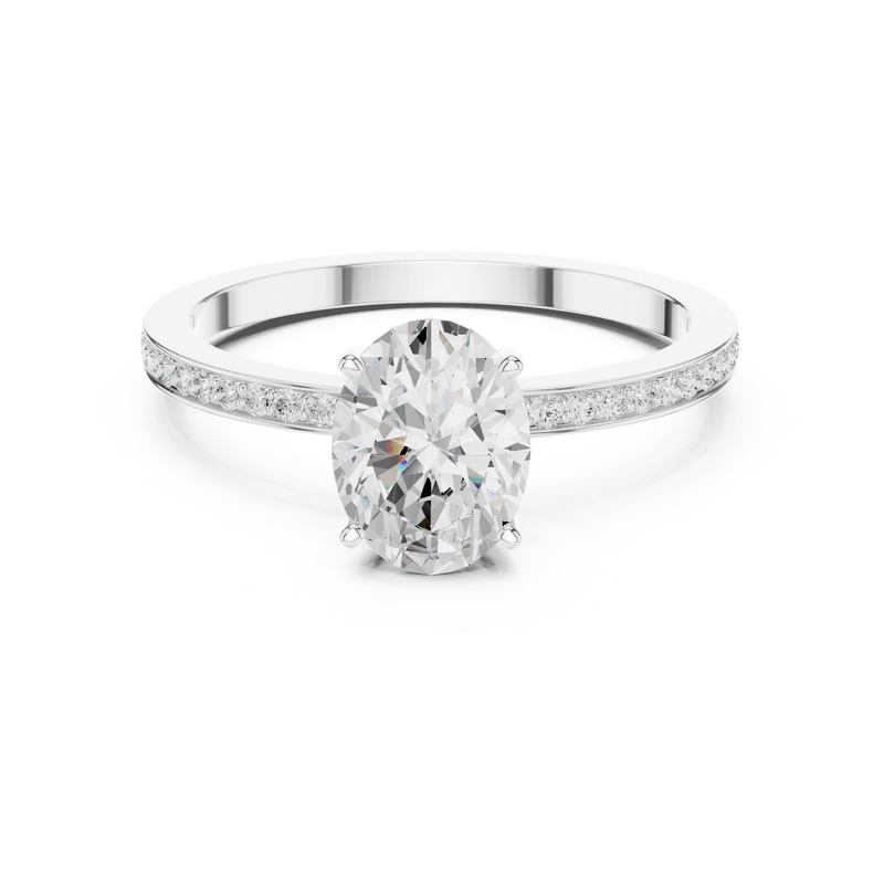 Mens Ring DDLR-1061@7 - White Gold - Image