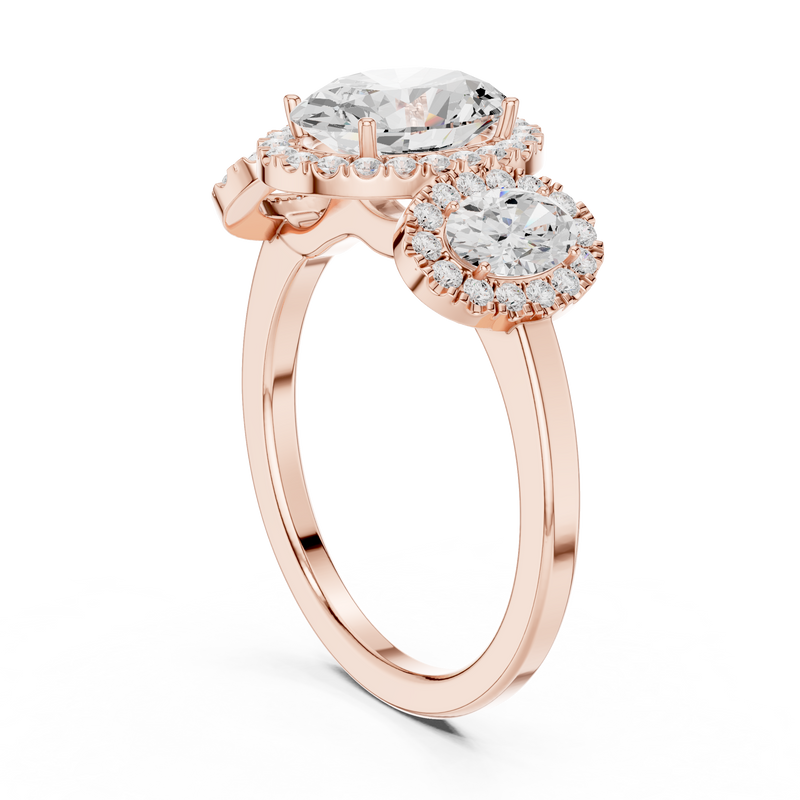 Mens Ring DDLR-1062@7 - Rose Gold - Image