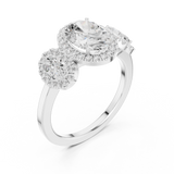 Mens Ring DDLR-1062@7 - White Gold - Image
