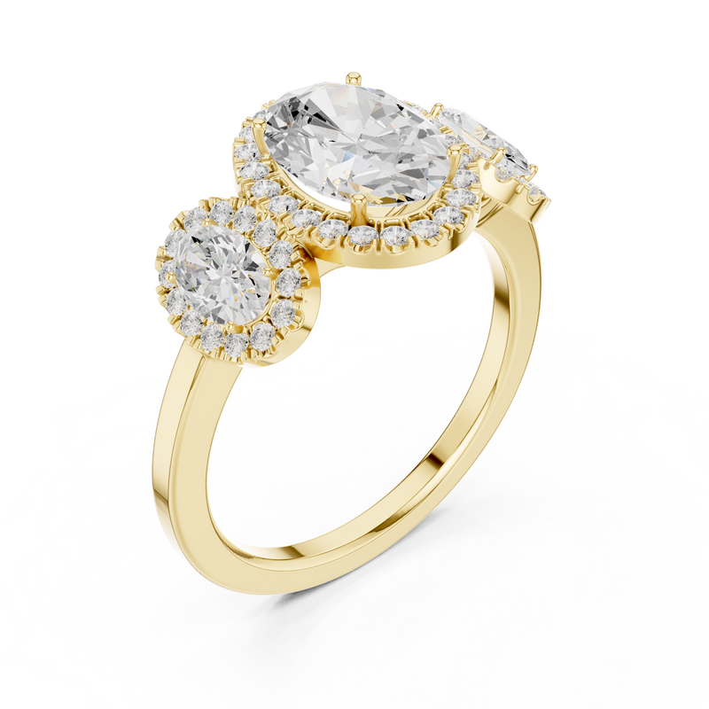 Mens Ring DDLR-1062@7 - Yellow Gold - Image