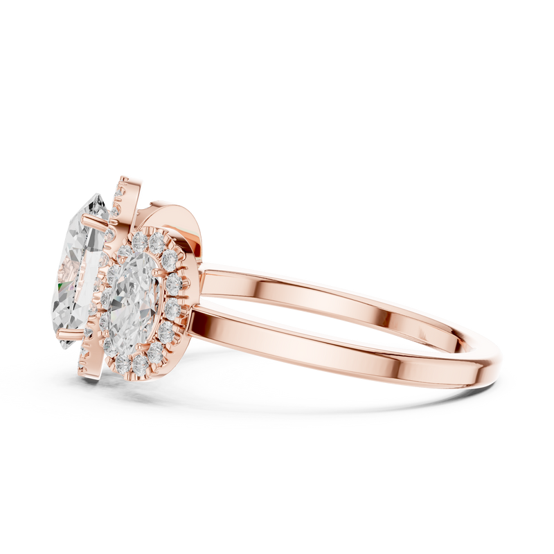 Mens Ring DDLR-1062@7 - Rose Gold - Image