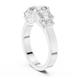 Ladies Ring DDLR-1063@7 - White Gold - Image