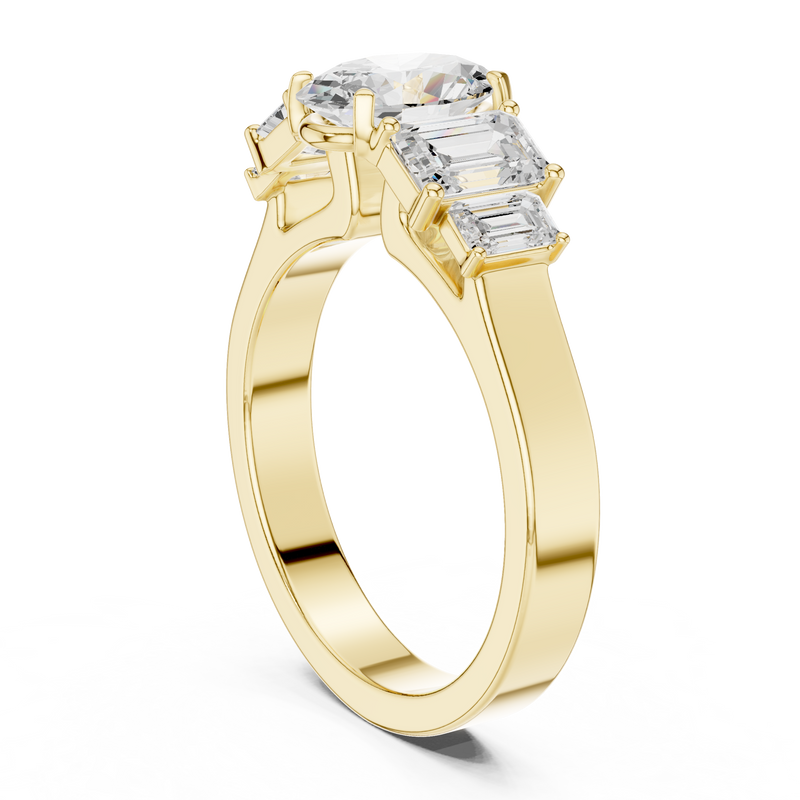 Ladies Ring DDLR-1063@7 - Yellow Gold - Image