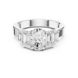 Ladies Ring DDLR-1063@7 - White Gold - Image