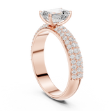 Ladies Ring DDLR-1066@7 - Rose Gold - Image