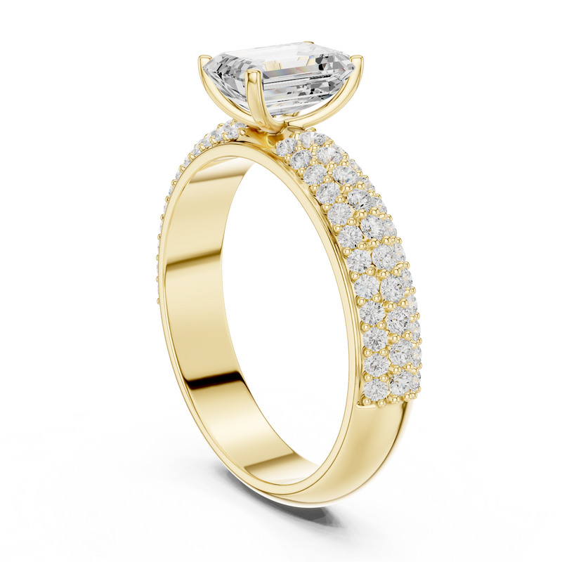 Ladies Ring DDLR-1066@7 - Yellow Gold - Image