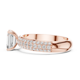 Ladies Ring DDLR-1066@7 - Rose Gold - Image