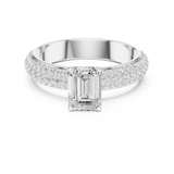 Ladies Ring DDLR-1066@7 - White Gold - Image