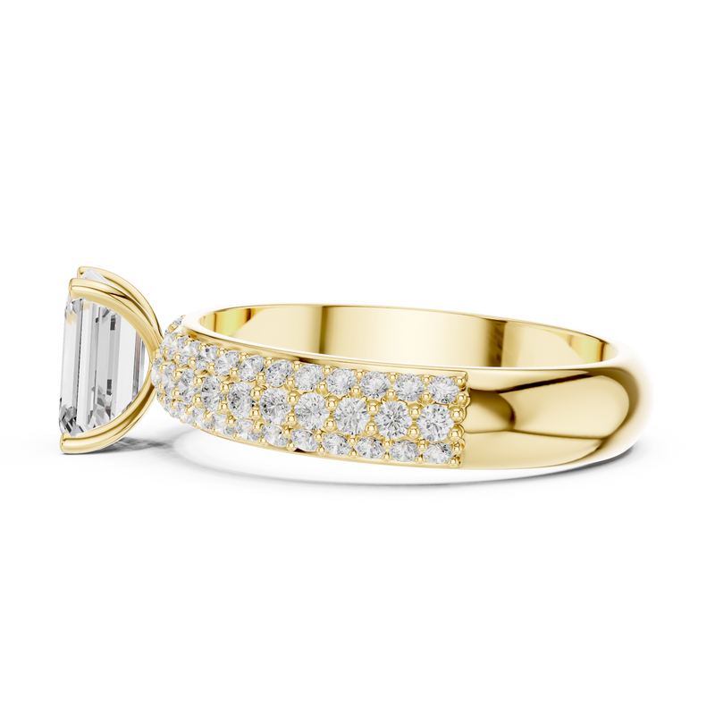 Ladies Ring DDLR-1066@7 - Yellow Gold - Image