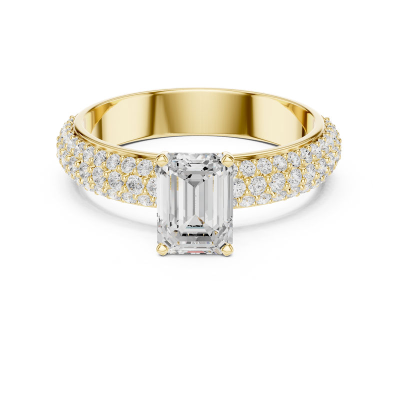 Ladies Ring DDLR-1066@7 - Yellow Gold - Image
