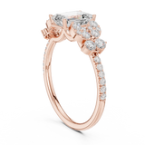 Ladies Ring DDLR-1069@7 - Rose Gold - Image