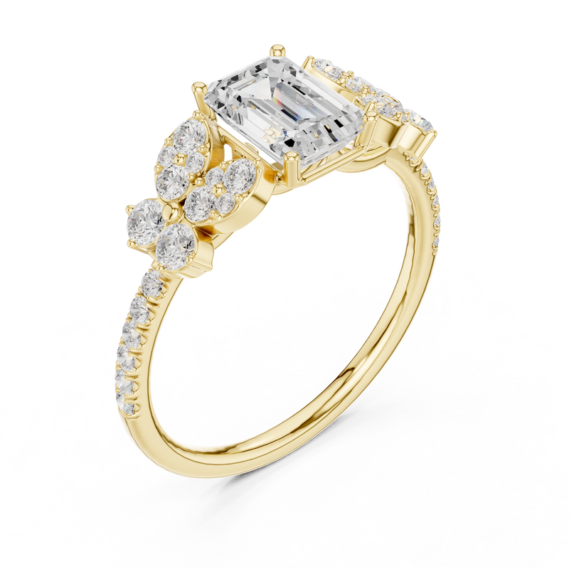 Ladies Ring DDLR-1069@7 - Yellow Gold - Image