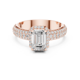 Ladies Ring DDLR-1072@7 - Rose Gold - Image
