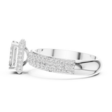 Ladies Ring DDLR-1072@7 - White Gold - Image