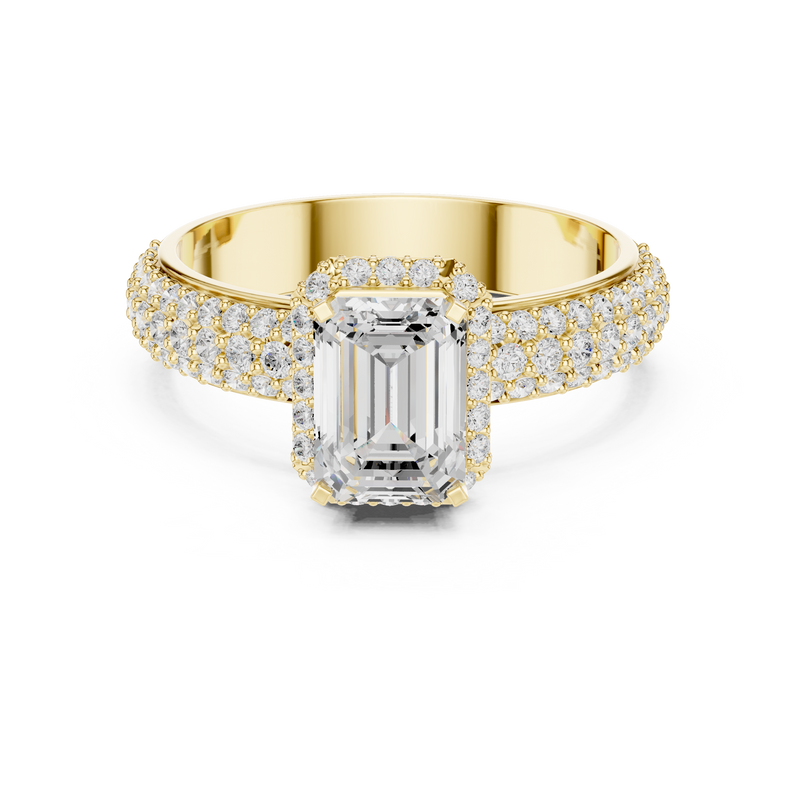 Ladies Ring DDLR-1072@7 - Yellow Gold - Image
