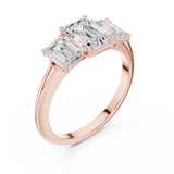 Ladies Ring DDLR-1073@7 - Rose Gold - Image