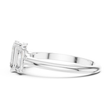 Ladies Ring DDLR-1073@7 - White Gold - Image