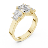 Ladies Ring DDLR-1074@7 - Yellow Gold - Image