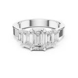 Ladies Ring DDLR-1074@7 - White Gold - Image