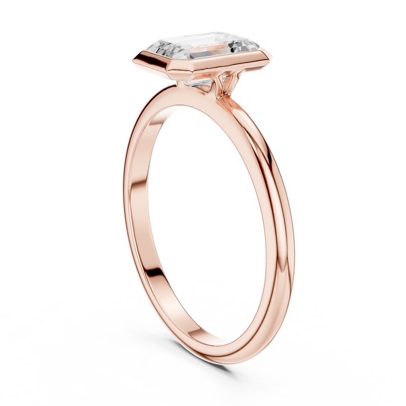 Ladies Ring DDLR-1075@7 - Rose Gold - Image