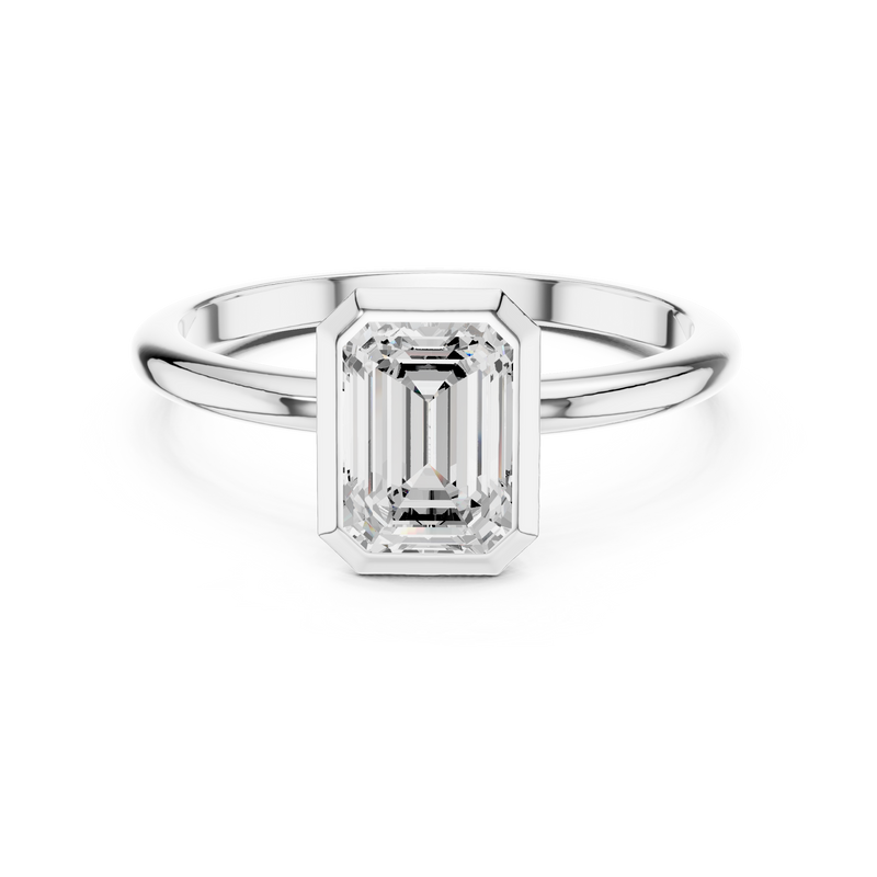 Ladies Ring DDLR-1075@7 - White Gold - Image