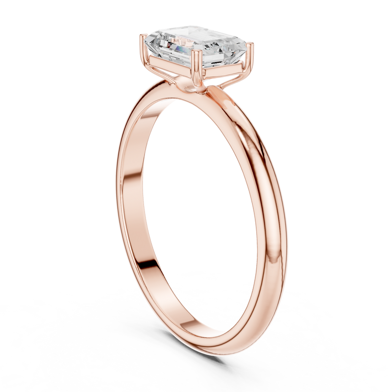 Ladies Ring DDLR-1076@7 - Rose Gold - Image
