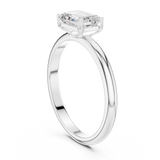 Ladies Ring DDLR-1076@7 - White Gold - Image