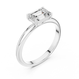 Ladies Ring DDLR-1076@7 - White Gold - Image