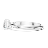 Ladies Ring DDLR-1076@7 - White Gold - Image