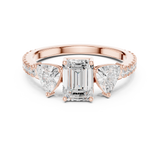 Ladies Ring DDLR-1078@7 - Rose Gold - Image