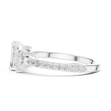 Ladies Ring DDLR-1078@7 - White Gold - Image