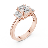 Ladies Ring DDLR-1079@7 - Rose Gold - Image