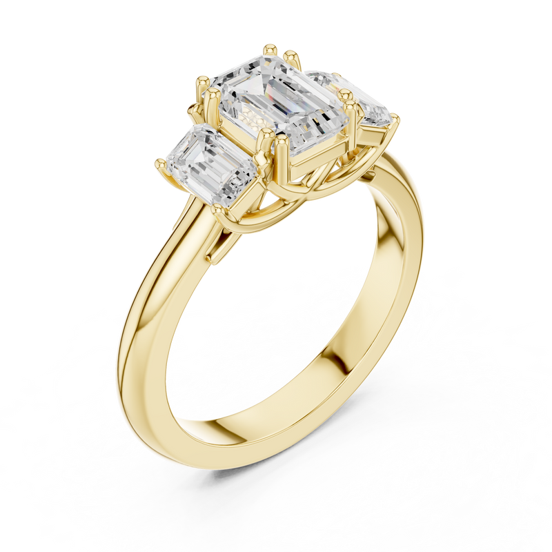 Ladies Ring DDLR-1079@7 - Yellow Gold - Image