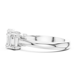 Ladies Ring DDLR-1079@7 - White Gold - Image