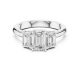 Ladies Ring DDLR-1079@7 - White Gold - Image
