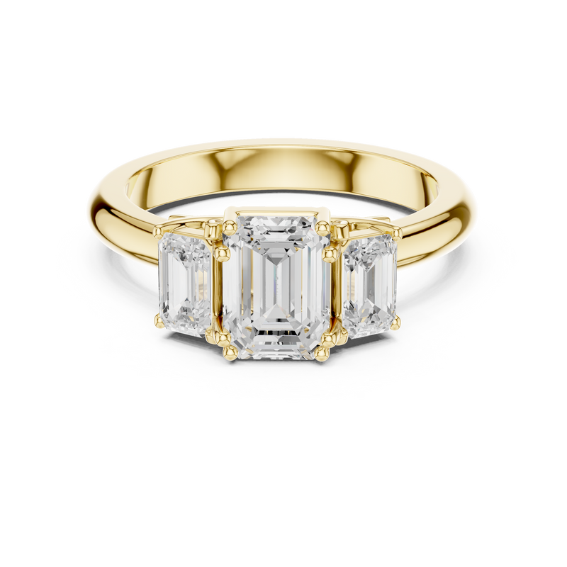 Ladies Ring DDLR-1079@7 - Yellow Gold - Image