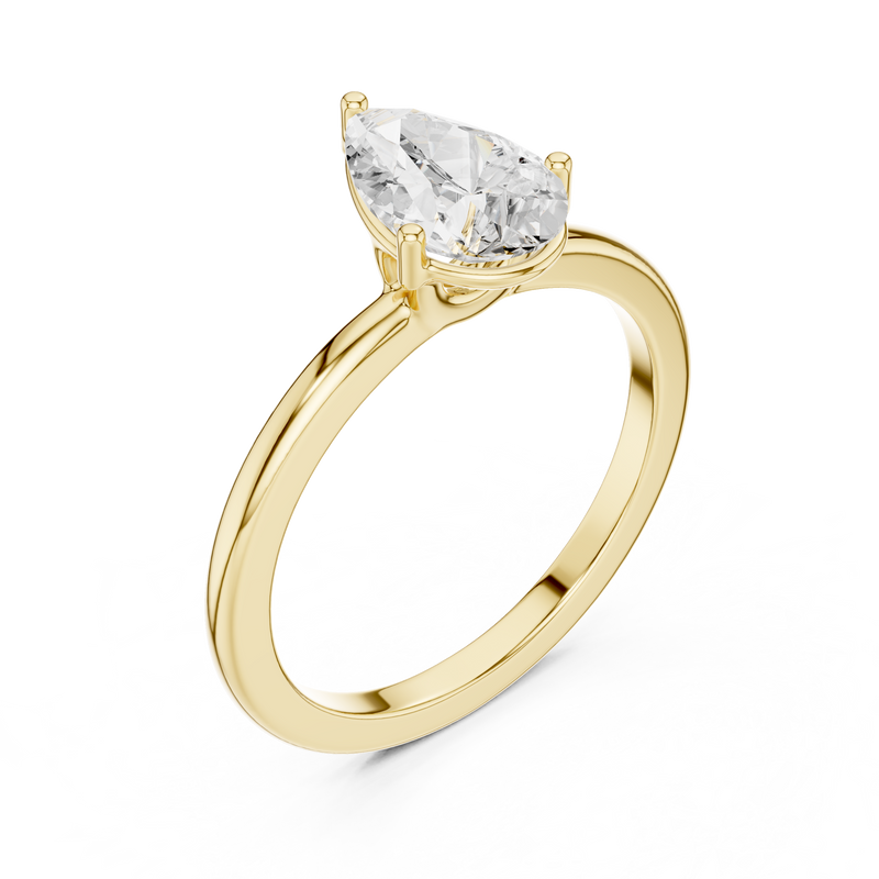 Ladies Ring DDLR-1080@7 - Yellow Gold - Image