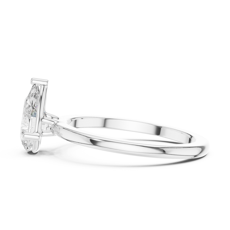 Ladies Ring DDLR-1080@7 - White Gold - Image