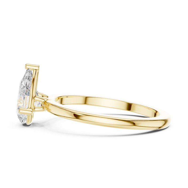 Ladies Ring DDLR-1080@7 - Yellow Gold - Image