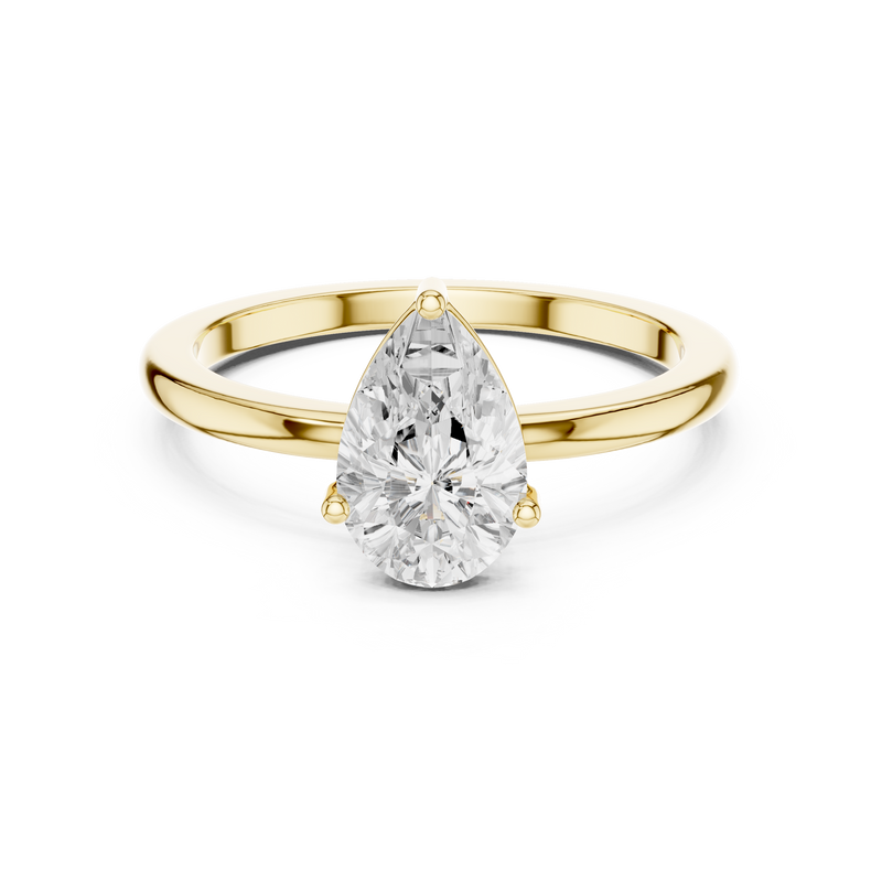 Ladies Ring DDLR-1080@7 - Yellow Gold - Image