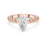 Ladies Ring DDLR-1081@7 - Rose Gold - Image