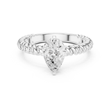 Ladies Ring DDLR-1081@7 - White Gold - Image