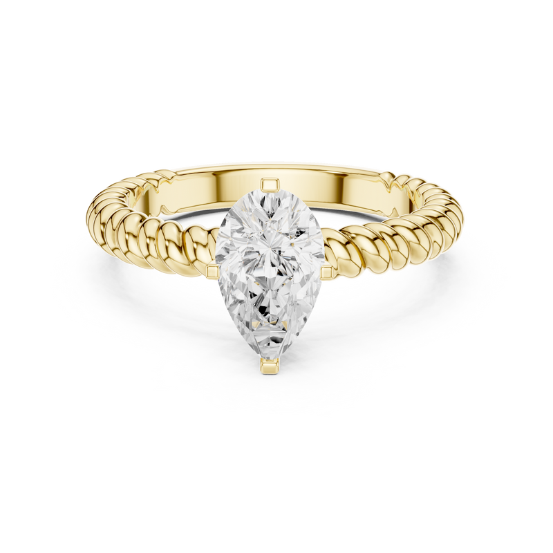 Ladies Ring DDLR-1081@7 - Yellow Gold - Image