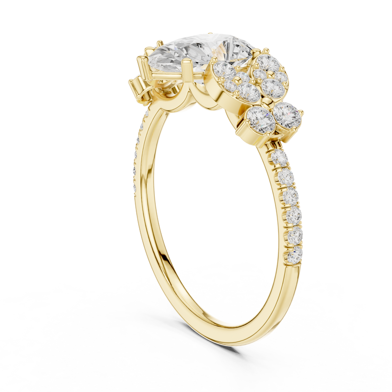 Ladies Ring DDLR-1083@7 - Yellow Gold - Image