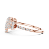 Ladies Ring DDLR-1083@7 - Rose Gold - Image