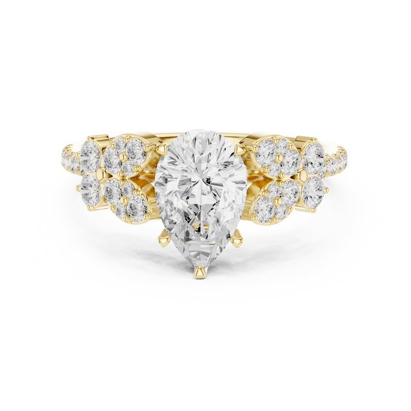 Ladies Ring DDLR-1083@7 - Yellow Gold - Image
